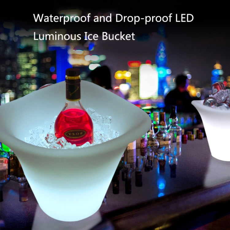 ES-IC014 Waterproof LED Luminous Ice Bucket For Bars, US Plug, Size: 30x30x16cm - Novelty Lighting by PMC TechLife | Online Shopping South Africa | PMC TechLife | Buy Now Pay Later Mobicred