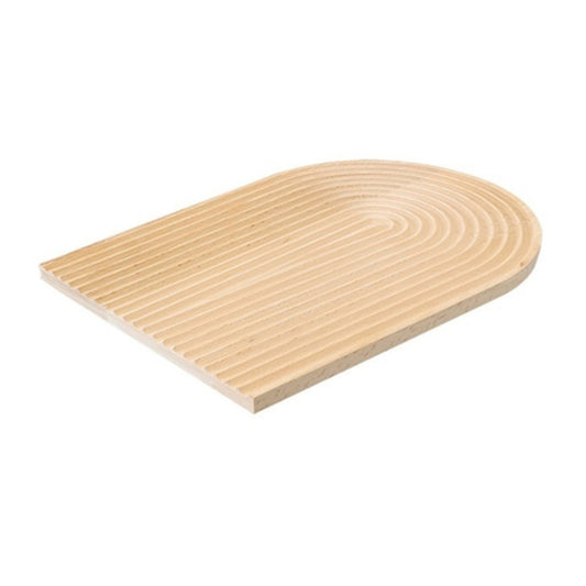 Large Elliptical  Wooden Tray Photography Shooting Props - Wooden Props by PMC Jewellery | Online Shopping South Africa | PMC Jewellery | Buy Now Pay Later Mobicred