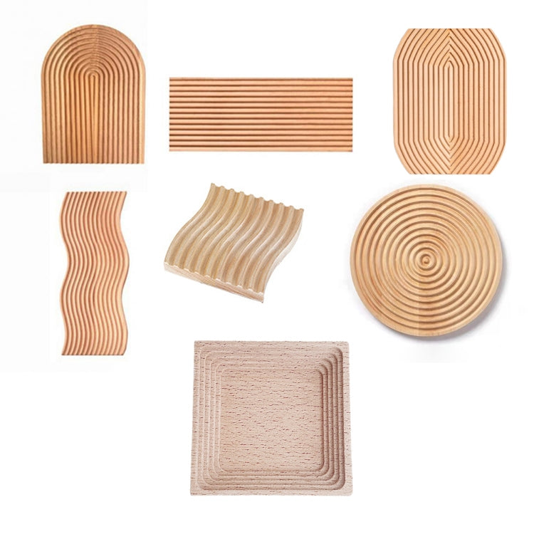 Large Elliptical  Wooden Tray Photography Shooting Props - Wooden Props by PMC TechLife | Online Shopping South Africa | PMC TechLife | Buy Now Pay Later Mobicred