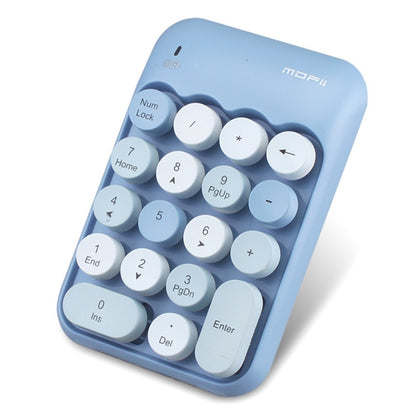 MOFii X910 2.4G 18 Keys 1600 DPI Wireless Numeric  Keypad(Blue) - Wireless Keyboard by MOFii | Online Shopping South Africa | PMC Jewellery | Buy Now Pay Later Mobicred