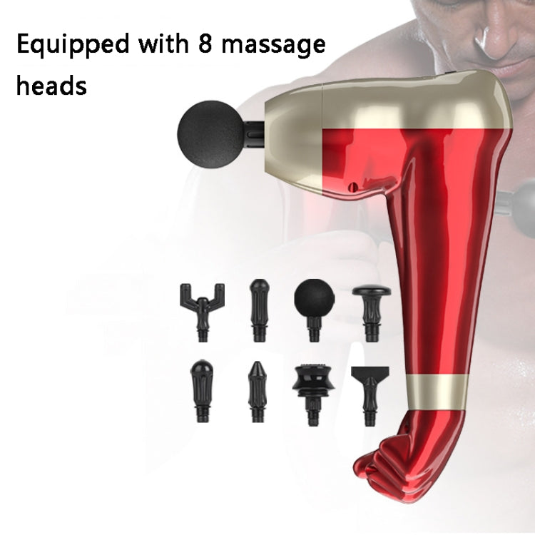 USB Arm Shape Muscle Relaxation Fascia Gun(Black) - free shipping - PMC TechLife - Order now!