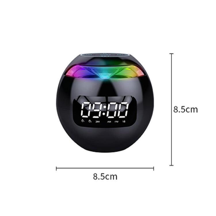 ZXL-G90 Portable Colorful Ball Bluetooth Speaker, Style: Sensor Version (Black) - Desktop Speaker by PMC TechLife | Online Shopping South Africa | PMC TechLife