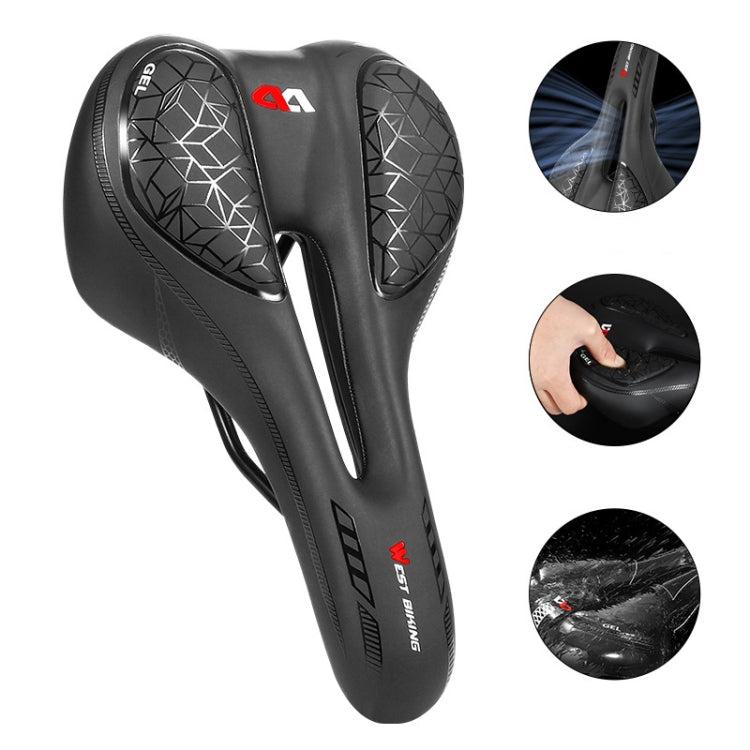 WEST BIKING Bicycle Riding Comfortable Silicone Saddle, Style: Geometric - free shipping - PMc TechLife - Order now!