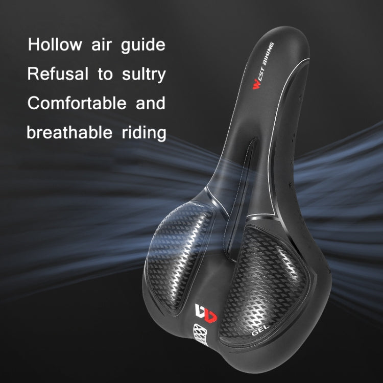 WEST BIKING Bicycle Riding Comfortable Silicone Saddle, Style: Geometric - free shipping - PMc TechLife - Order now!