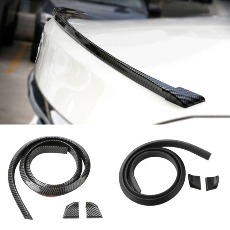 Car Universal Tail Paste Top Wing, Specification: 4.5cm Matte Black - Decorative Strip by PMC TechLife | Online Shopping South Africa | PMC TechLife | Buy Now Pay Later Mobicred