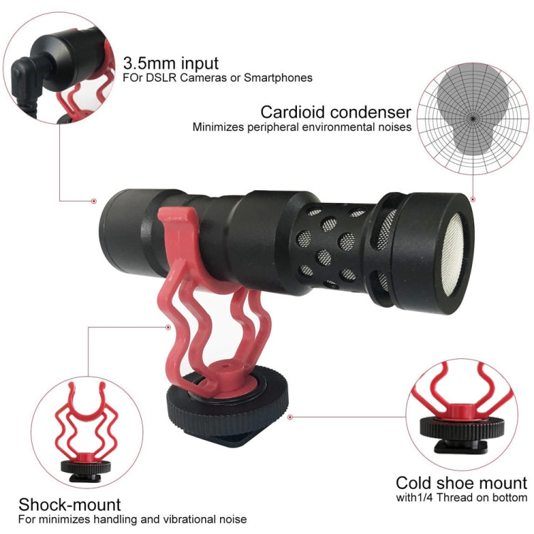 GAM-MG1 Mobile Phone Interview Recording Microphone, Style: GAM-MG1 C - Microphone by PMC TechLife | Online Shopping South Africa | PMC TechLife | Buy Now Pay Later Mobicred