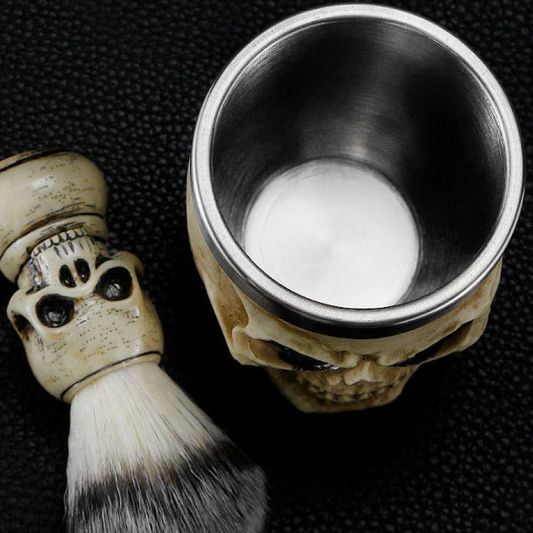 Skull Cleansing Shaving and Foaming Tools, Color Classification: Beard Brush Black - free shipping - PMC TechLife - Order now!