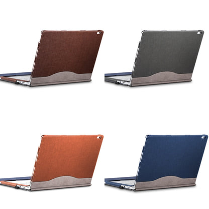 PU Leather Laptop Protective Sleeve For Microsoft Surface Book 2 13.5 inches(Deep Blue) - Other by PMC Jewellery | Online Shopping South Africa | PMC Jewellery | Buy Now Pay Later Mobicred