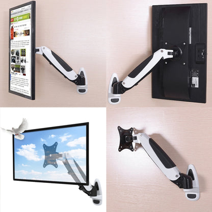 Gibbon Mounts GM111W Wall-Mounted Telescopic Computer Monitor Stand(Factory Color) - Laptop Stand by Gibbon Mounts | Online Shopping South Africa | PMC Jewellery | Buy Now Pay Later Mobicred