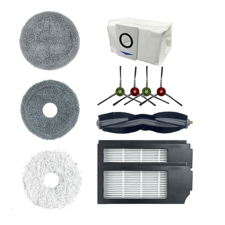 2 Pairs   Edge Brush Accessories For Ecovacs Deebot X1 - Other Accessories by PMC TechLife | Online Shopping South Africa | PMC TechLife