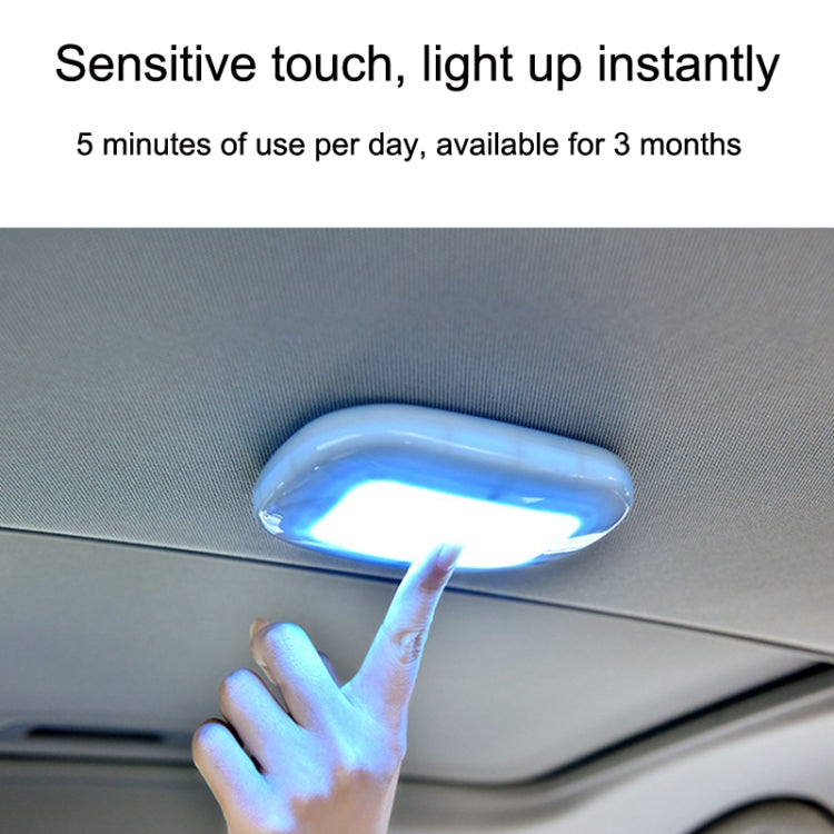 Y-975 Car Reading LED Trunk Light(Beige Shell - White Light) - Dome Lights by PMC Jewellery | Online Shopping South Africa | PMC Jewellery | Buy Now Pay Later Mobicred