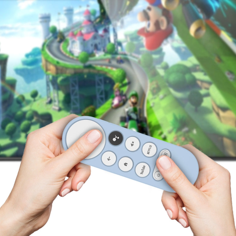 2 PCS Silicone Protective Shell for Google Chromecast 2020 Remote Control(Black) - Remote Control Covers by PMC TechLife | Online Shopping South Africa | PMC TechLife