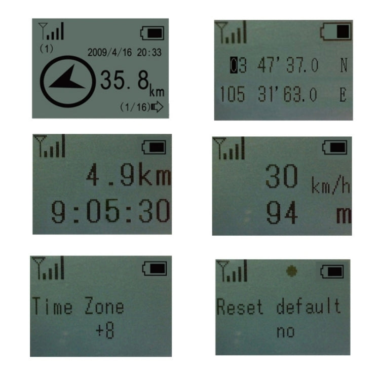 KH-12 Mini GPS Locator Outdoor Climbing Compass(65x52x21mm) - Personal Tracker by PMC TechLife | Online Shopping South Africa | PMC TechLife | Buy Now Pay Later Mobicred