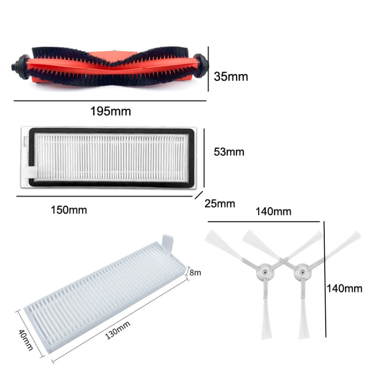 1 Set Sweeping Robot Accessories For Mijia G1 - free shipping - PMC TechLife - Order now!