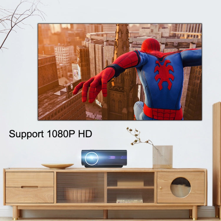 YG530 Home LED Small HD 1080P Projector, Specification: EU Plug(Black) - LED Projector by PMC TechLife | Online Shopping South Africa | PMC TechLife | Buy Now Pay Later Mobicred