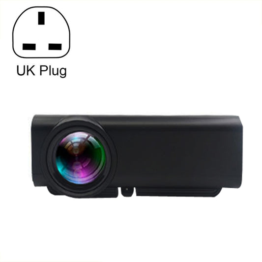 YG530 Home LED Small HD 1080P Projector, Specification: UK Plug(Black) - LED Projector by PMC Jewellery | Online Shopping South Africa | PMC Jewellery | Buy Now Pay Later Mobicred