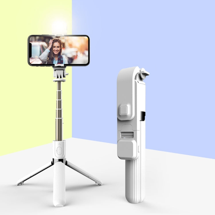 L03S Bluetooth Fill Light Tripod Integrated Selfie Stick(White) - free shipping - PMC TechLife - Order now!