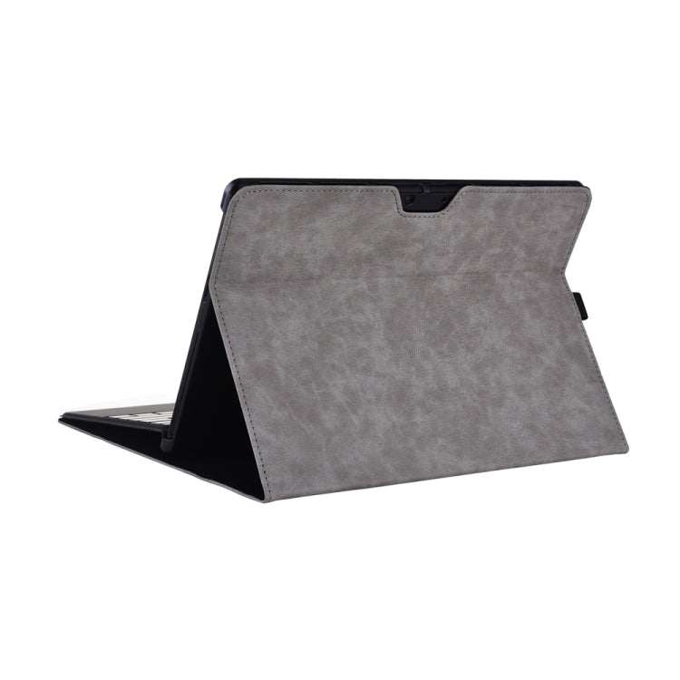 13 inch Leather Tablet Protective Case For Microsoft Surface Pro X, Color: Light Gray - 13.3 inch by PMC Jewellery | Online Shopping South Africa | PMC Jewellery | Buy Now Pay Later Mobicred