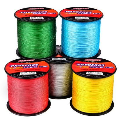 PROBEROS 4 Edited 300M Fish Line, Line number: 8.0 / 80lb(Red) - Fishing Lines & Ropes by PROBEROS | Online Shopping South Africa | PMC Jewellery