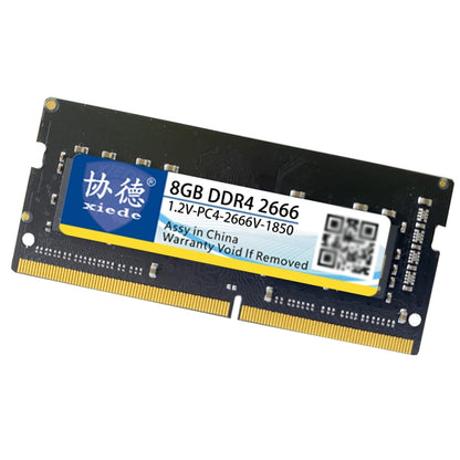 XIEDE X064 DDR4 NB 2666 Full Compatibility Notebook RAMs, Memory Capacity: 8GB - RAMs by XIEDE | Online Shopping South Africa | PMC Jewellery | Buy Now Pay Later Mobicred