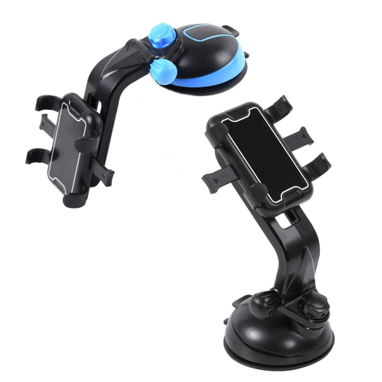 093 Car Navigation Dashboard Windshield Car Phone Holder(Blue) - Car Holders by PMC Jewellery | Online Shopping South Africa | PMC Jewellery | Buy Now Pay Later Mobicred