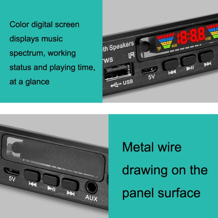2 PCS TWS Wireless Bluetooth MP3 Decoder Board - Car MP3 & MP4 & MP5 by PMC TechLife | Online Shopping South Africa | PMC TechLife | Buy Now Pay Later Mobicred