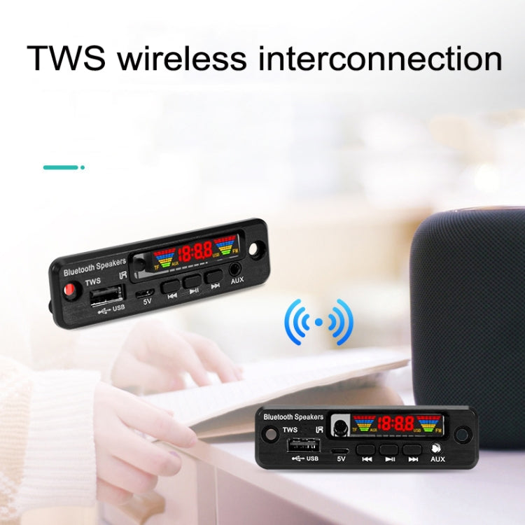 2 PCS TWS Wireless Bluetooth MP3 Decoder Board - Car MP3 & MP4 & MP5 by PMC TechLife | Online Shopping South Africa | PMC TechLife | Buy Now Pay Later Mobicred