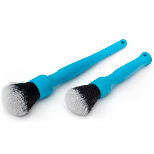 Car Air Conditioner Outlet Brush Interior Cleaning Soft Brush, Specification: Small+Large(Blue) - Car washing supplies by PMC Jewellery | Online Shopping South Africa | PMC Jewellery | Buy Now Pay Later Mobicred