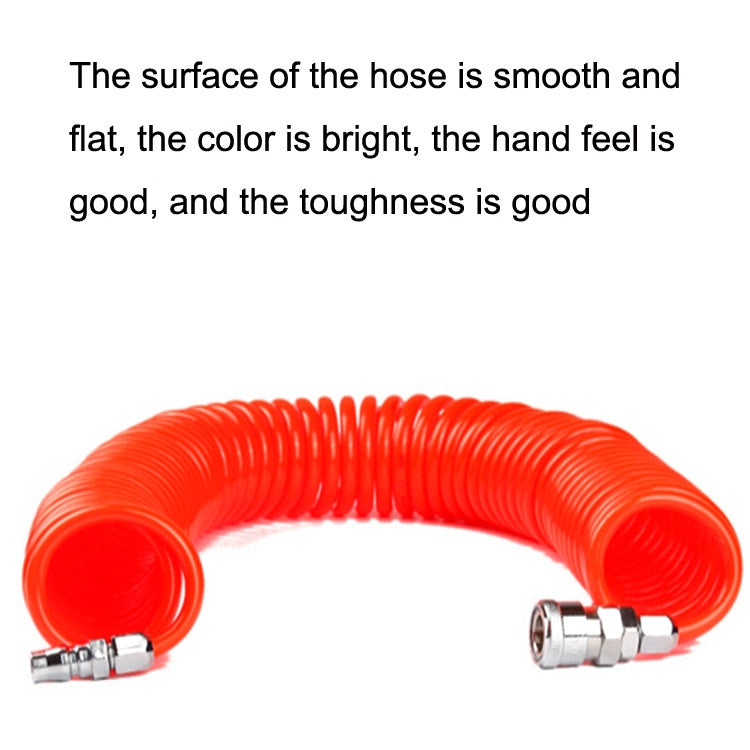 2 PCS Telescopic Plastic High Pressure Air Pump Hose, Length: 9m - Air Intake System by PMC TechLife | Online Shopping South Africa | PMC TechLife | Buy Now Pay Later Mobicred