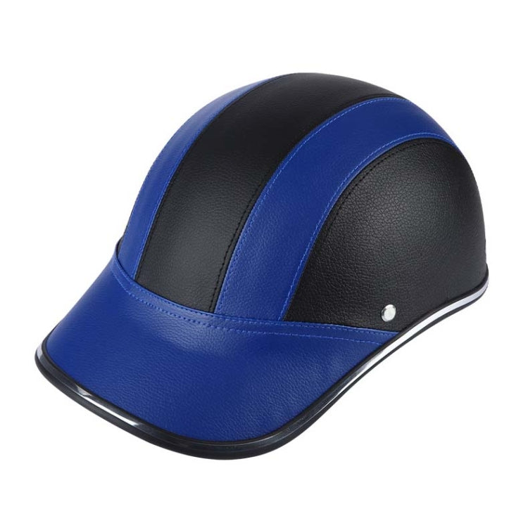 BSDDP A0322 Summer Half Helmet Lightweight Safety Helmet(Blue) - Protective Helmet & Masks by BSDDP | Online Shopping South Africa | PMC Jewellery | Buy Now Pay Later Mobicred