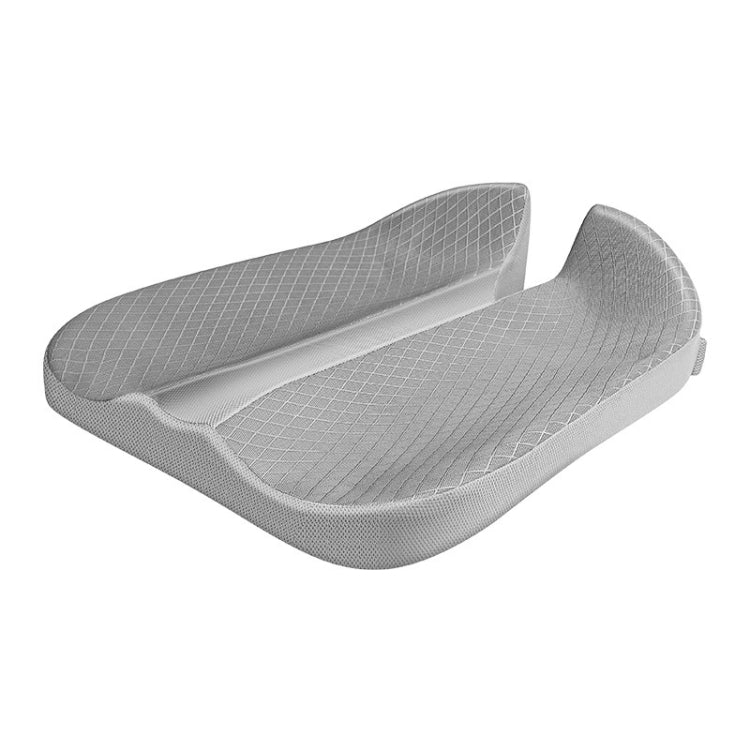 QFC060 V-shaped Car Memory Foam Non-slip Seat Cushion(Grey) - Seat Accessories by PMC TechLife | Online Shopping South Africa | PMC TechLife | Buy Now Pay Later Mobicred