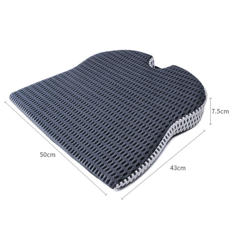 QFC040 U-shaped TThickened Memory Foam Car Seat Cushion(Black) - Seat Accessories by PMC TechLife | Online Shopping South Africa | PMC TechLife | Buy Now Pay Later Mobicred
