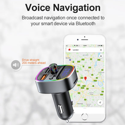 T25Q Car MP3 Bluetooth Player Charger - Bluetooth Car Kits by PMC Jewellery | Online Shopping South Africa | PMC Jewellery | Buy Now Pay Later Mobicred