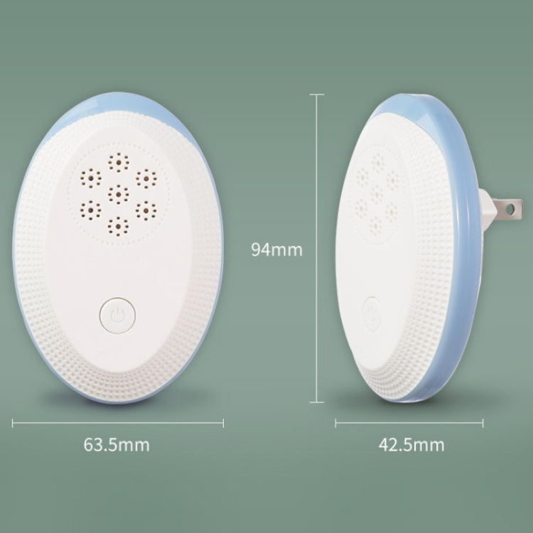 Ultrasonic Mosquito Rat Repellent Night Light, Specification: US Plug(Gemstone Blue) - Repellents by PMC TechLife | Online Shopping South Africa | PMC TechLife | Buy Now Pay Later Mobicred
