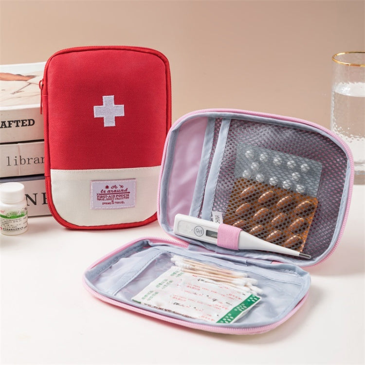 Travel Home Portable Medical Bag, Color: Red Small - free shipping - PMC TechLife - Order now!