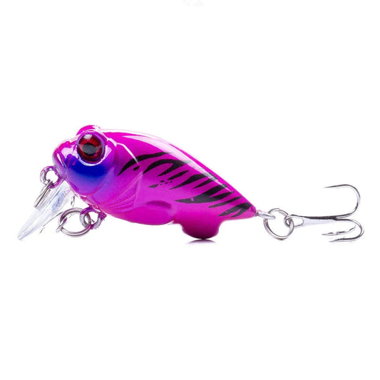 4 PCS HENGJIA CB051 4cm / 5.2g Small Fat Lure Bait(2) - Fishing Lures by HENGJIA | Online Shopping South Africa | PMC Jewellery | Buy Now Pay Later Mobicred