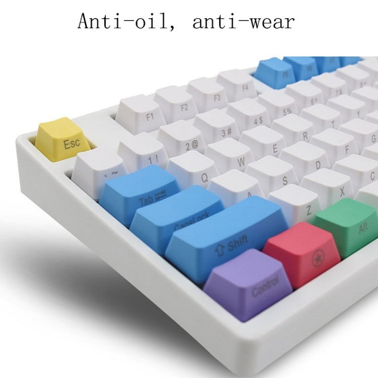 Mechanical Keyboard Laser PBT Keycap White Front Words - Other by PMC Jewellery | Online Shopping South Africa | PMC Jewellery | Buy Now Pay Later Mobicred