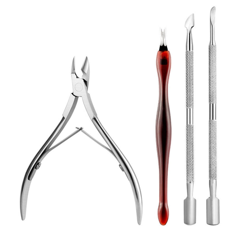 Stainless Steel Double Head Dead Skin Scissors Set, Specification: Set C - Grinding Tools & Accessories by PMC Jewellery | Online Shopping South Africa | PMC Jewellery | Buy Now Pay Later Mobicred