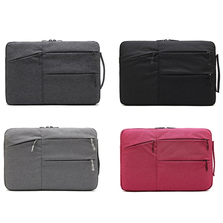 Zipper Type Polyester Business Laptop Liner Bag, Size: 14 Inch(Dark Gray) - 14.1 inch by PMC Jewellery | Online Shopping South Africa | PMC Jewellery | Buy Now Pay Later Mobicred