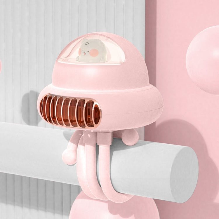 Stroller Portable Multi-Function Silent Octopus Bladeless Fan(Pink) - Electric Fans by PMC TechLife | Online Shopping South Africa | PMC TechLife | Buy Now Pay Later Mobicred