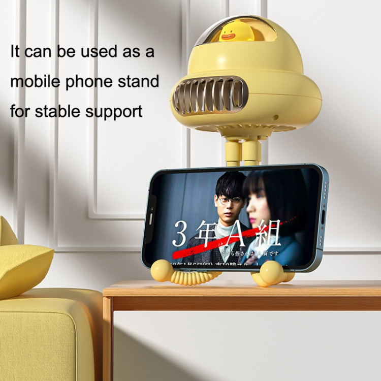 Stroller Portable Multi-Function Silent Octopus Bladeless Fan(Pink) - Electric Fans by PMC TechLife | Online Shopping South Africa | PMC TechLife | Buy Now Pay Later Mobicred