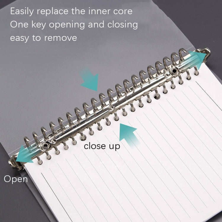 Transparent Matte PP Soft Shell Cover Hand Accountive Page, Style: B5 Horizontal Core - Notebooks by PMc TechLife | Online Shopping South Africa | PMc TechLife | Buy Now Pay Later Mobicred