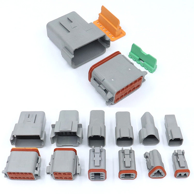 4 PCS DT04-3P / DT06-3S With Copper Car Waterproof Connector Conductive Connection Terminal - Booster Cable & Clip by PMC Jewellery | Online Shopping South Africa | PMC Jewellery | Buy Now Pay Later Mobicred