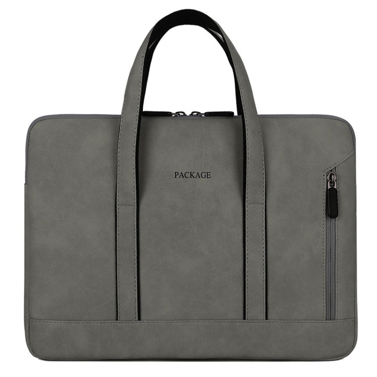 Q5 PU Waterproof and Wear-resistant Laptop Liner Bag, Size: 13 / 13.3 inch(Dark Gray) - 13.3 inch by PMC Jewellery | Online Shopping South Africa | PMC Jewellery | Buy Now Pay Later Mobicred