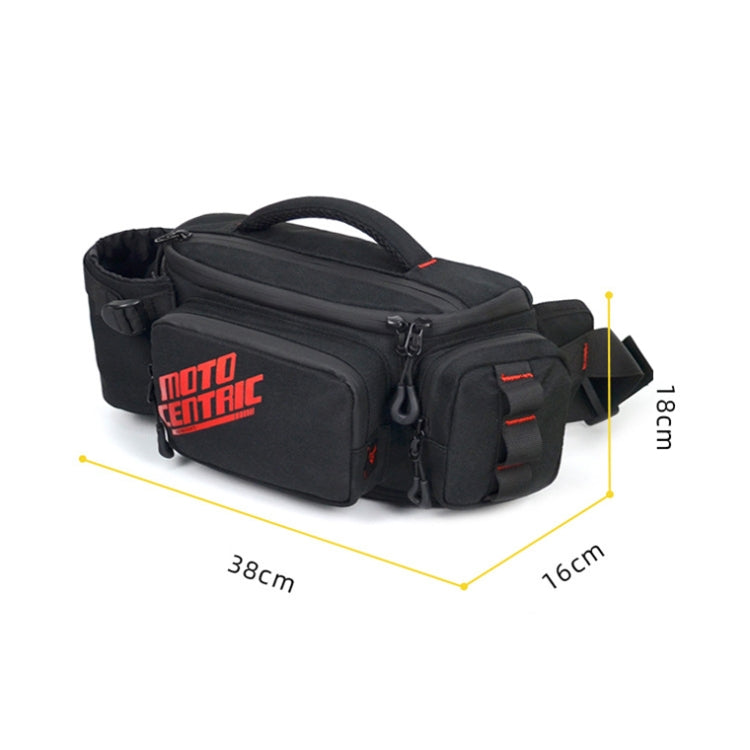 MOTOCENTRIC 11-MC-0112 Multifunctional Motorcycle Riding Messenger Waist Bag(Red) - Bags & Luggages by MOTOCENTRIC | Online Shopping South Africa | PMC Jewellery | Buy Now Pay Later Mobicred