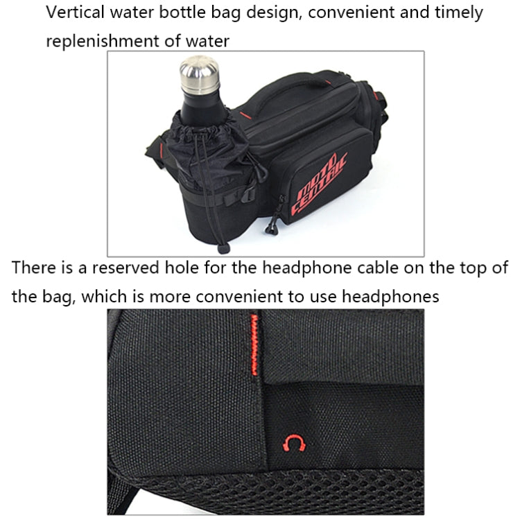 MOTOCENTRIC 11-MC-0112 Multifunctional Motorcycle Riding Messenger Waist Bag(Reflective) - free shipping - PMC TechLife - Order now!
