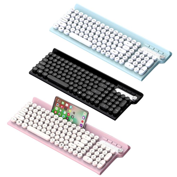 LANGTU L3 102 Keys Anti-Spill Silent Office Wired Mechanical Keyboard, Cable Length: 1.5m(Black) - Wired Keyboard by LANGTU | Online Shopping South Africa | PMC Jewellery | Buy Now Pay Later Mobicred