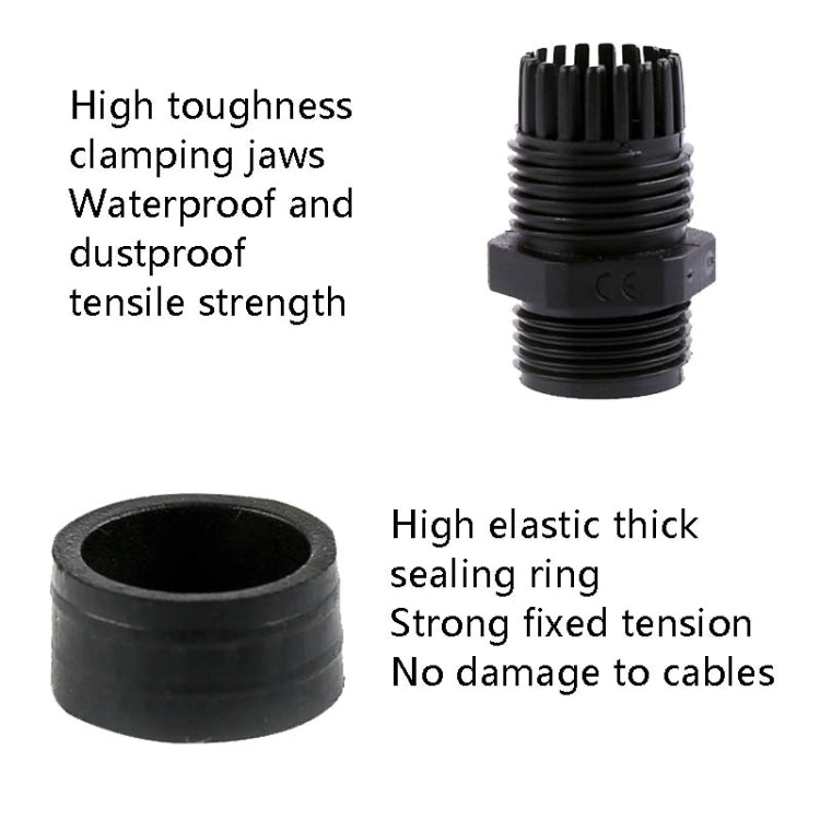 50 PCS / Box Cable Waterproof Sealed Fixed Joint(Environmentally Friendly Flame Retardant) - Connectors & Terminals by PMC TechLife | Online Shopping South Africa | PMC TechLife | Buy Now Pay Later Mobicred