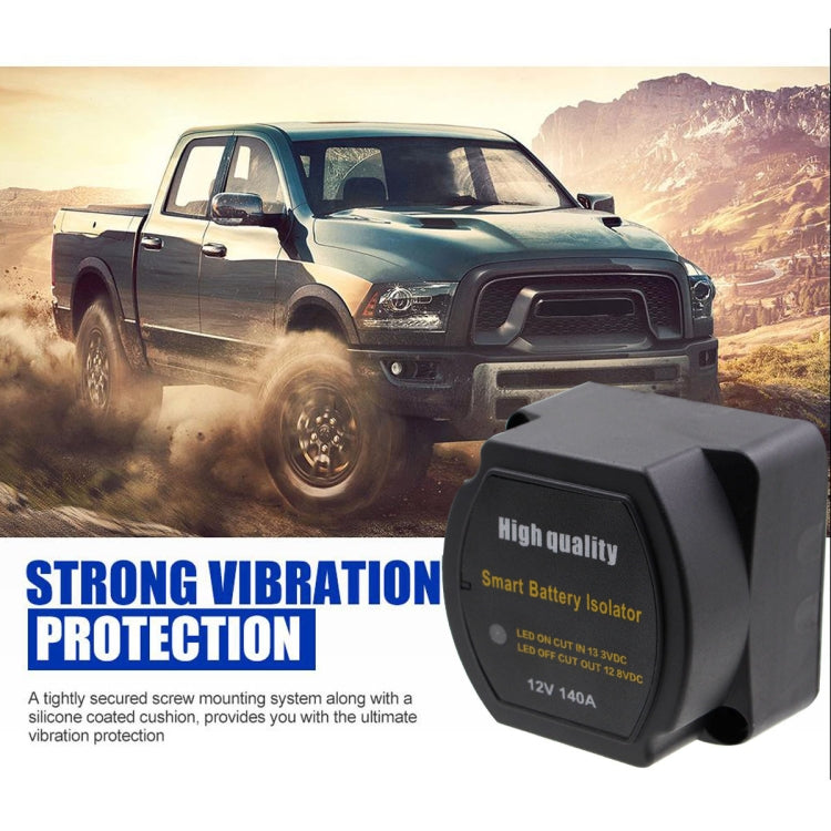 12V 140A Route Yacht Off-Road Car Beach Car Double Battery System Voltage Sensitive Relay - Relays by PMC Jewellery | Online Shopping South Africa | PMC Jewellery | Buy Now Pay Later Mobicred