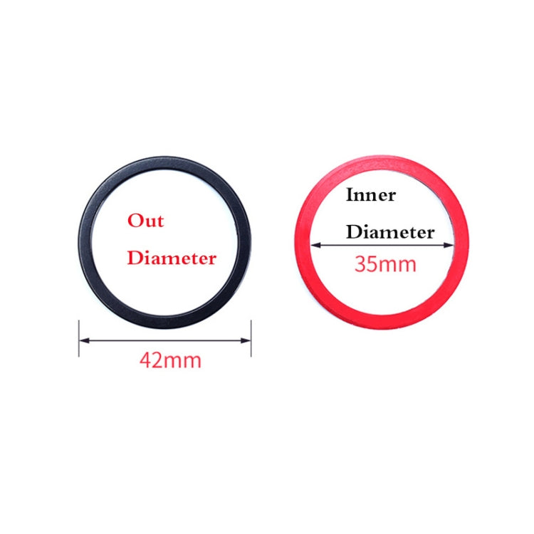 10 PCS FMFXTR Bicycle BB Middle Shaft Flying Wheel Cushion, Thickness: 3mm (Red) - Cap Component by FMFXTR | Online Shopping South Africa | PMc TechLife | Buy Now Pay Later Mobicred